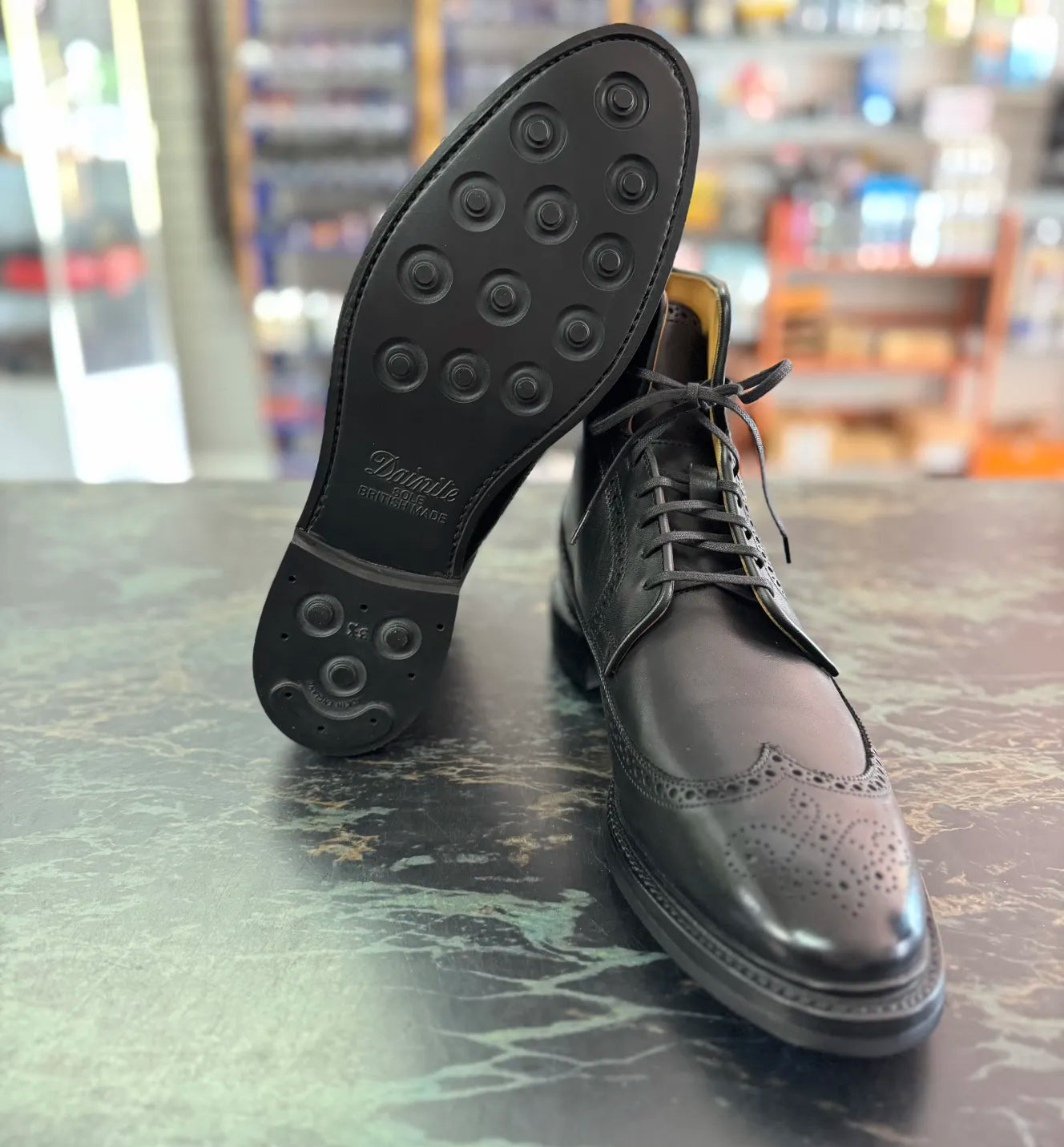 Dainite or Vibram Eton Soles