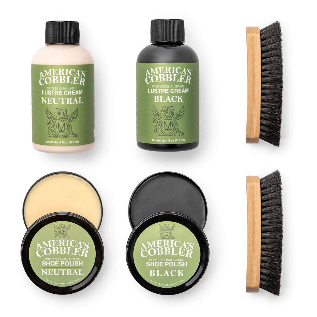 America's Cobbler Professional Shoe Shining Kit