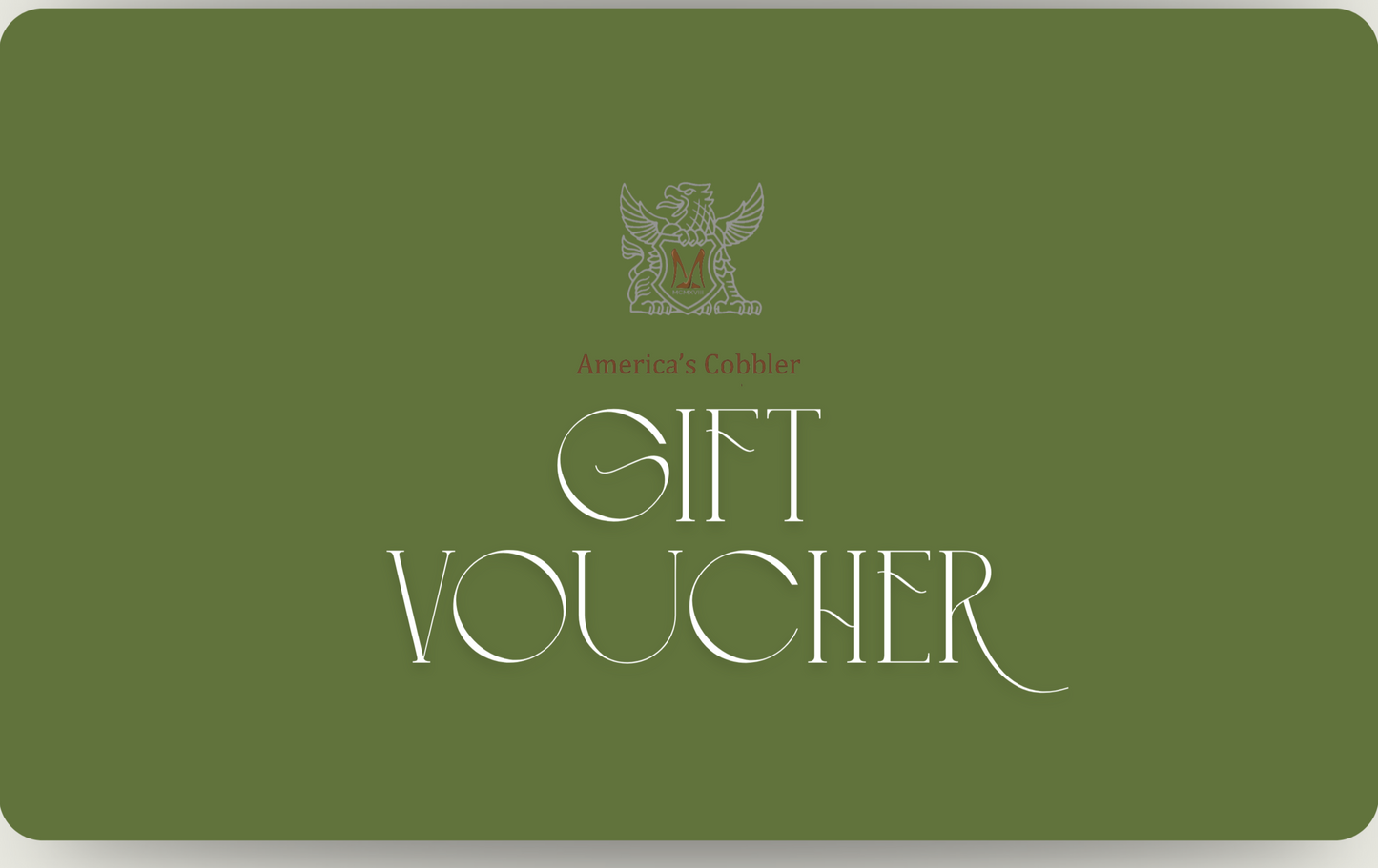 McFarland Shoe Repair Gift Voucher