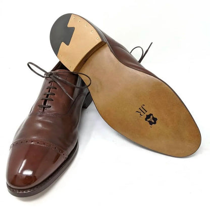 JR Leather Full Soles with Combination Heels