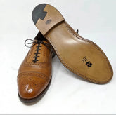 JR Leather Full Soles with Combination Heels