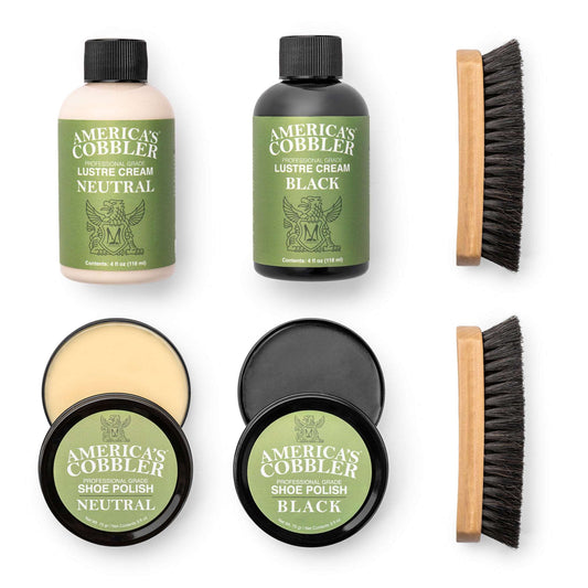 America's Cobbler Professional Shoe Shine Kit