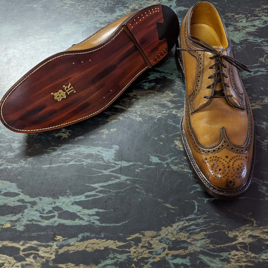 Florsheim Imperial Wingtip Restoration